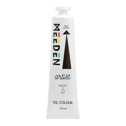 MEEDEN Art raw umber olieverf 170 ml | Schilderverf Club
