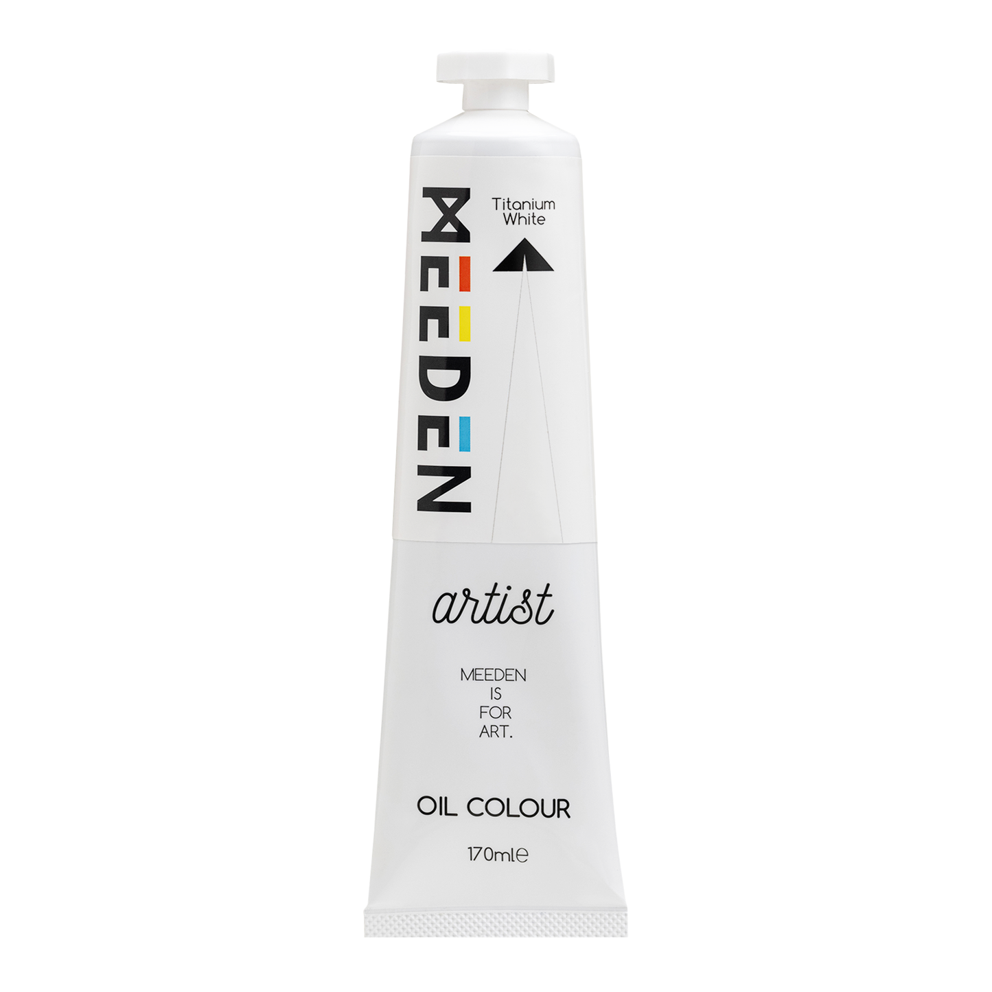 MEEDEN Art titanium white olieverf 170 ml | Schilderverf Club