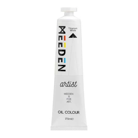 MEEDEN Art titanium white olieverf 170 ml | Schilderverf Club