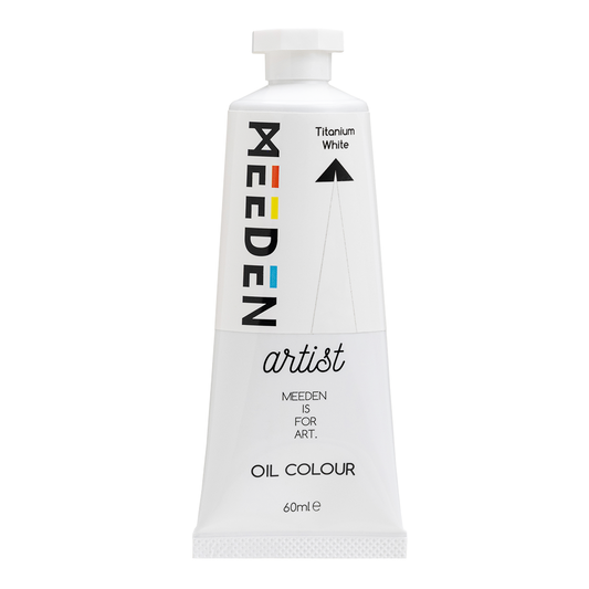 MEEDEN Art titanium white olieverf 60 ml