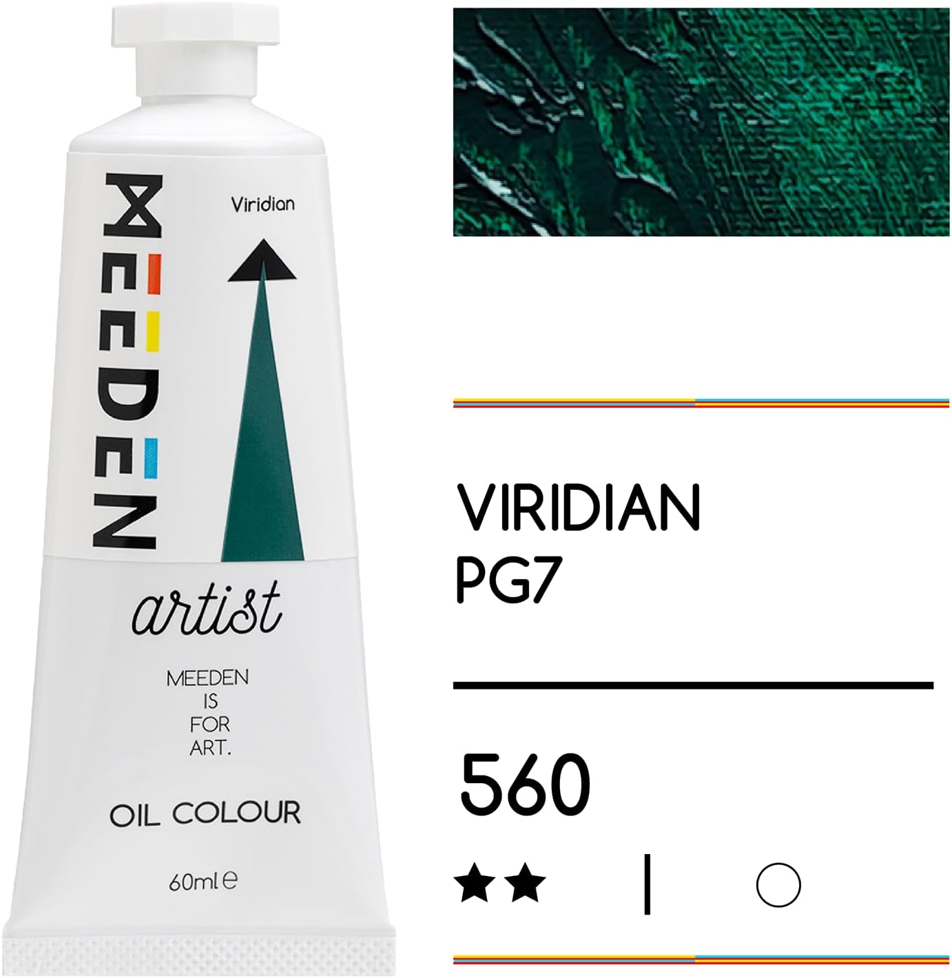 MEEDEN Art viridian olieverf 60 ml 2