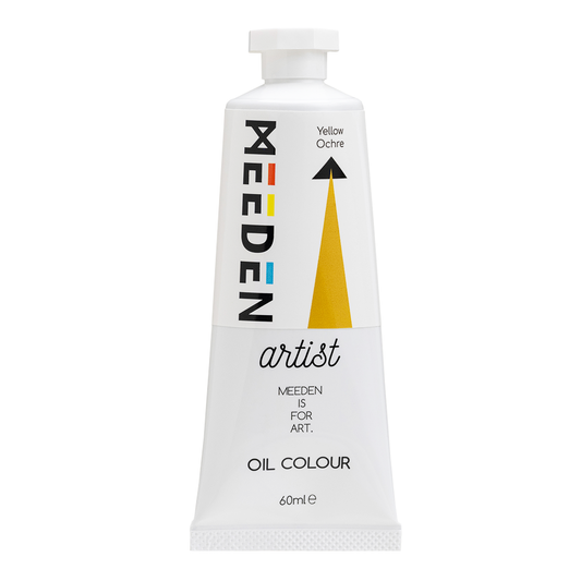 MEEDEN Art yellow ochre olieverf 60 ml
