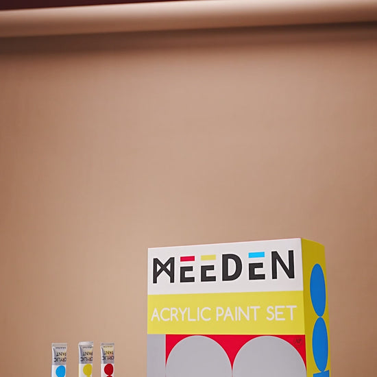 MEEDEN Art acrylverf set 100 kleuren - video