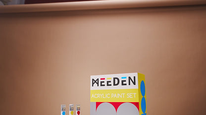 MEEDEN Art acrylverf set 100 kleuren - video